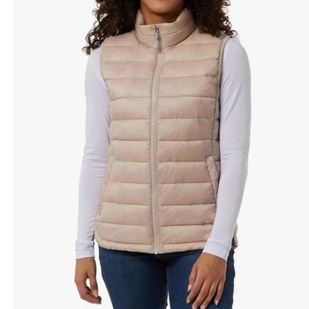 32 Degrees Heat Womens Midweight Vest - Gray Chateau - XXLarge